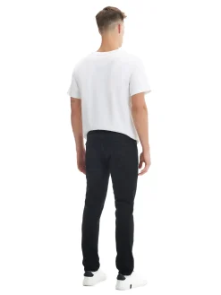 Cropp Jeansy*Czarne jeansy slim czarny