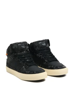 Cropp Sneakersy|Za Kostkę*Czarne sneakersy z wysoką cholewką czarny