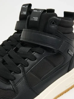 Cropp Sneakersy|Za Kostkę*Czarne sneakersy za kostkę czarny