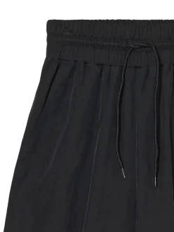 Cropp Spodnie|Sety*Czarne spodnie baggy z wysokim stanem czarny