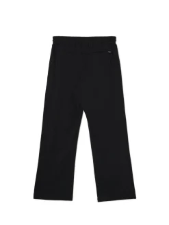 Cropp Spodnie*Czarne spodnie dresowe z zatrzaskami czarny