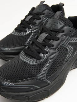 Cropp Sneakersy*Czarne sportowe sneakersy czarny