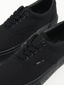 Cropp Trampki*Czarne trampki czarny