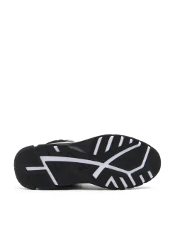 Cropp Sneakersy|Za Kostkę*Czarne wysokie sneakersy na zimę czarny