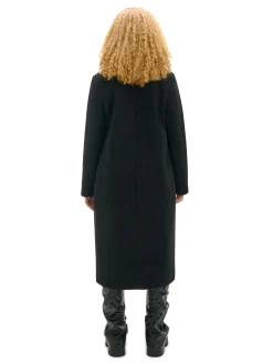 Cropp Kurtki, Płaszcze*długi płaszcz czarny