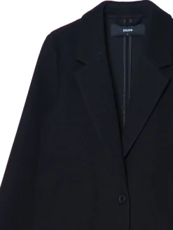 Cropp Kurtki, Płaszcze*długi płaszcz czarny