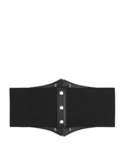 Cropp Paski*pas gorsetowy czarny