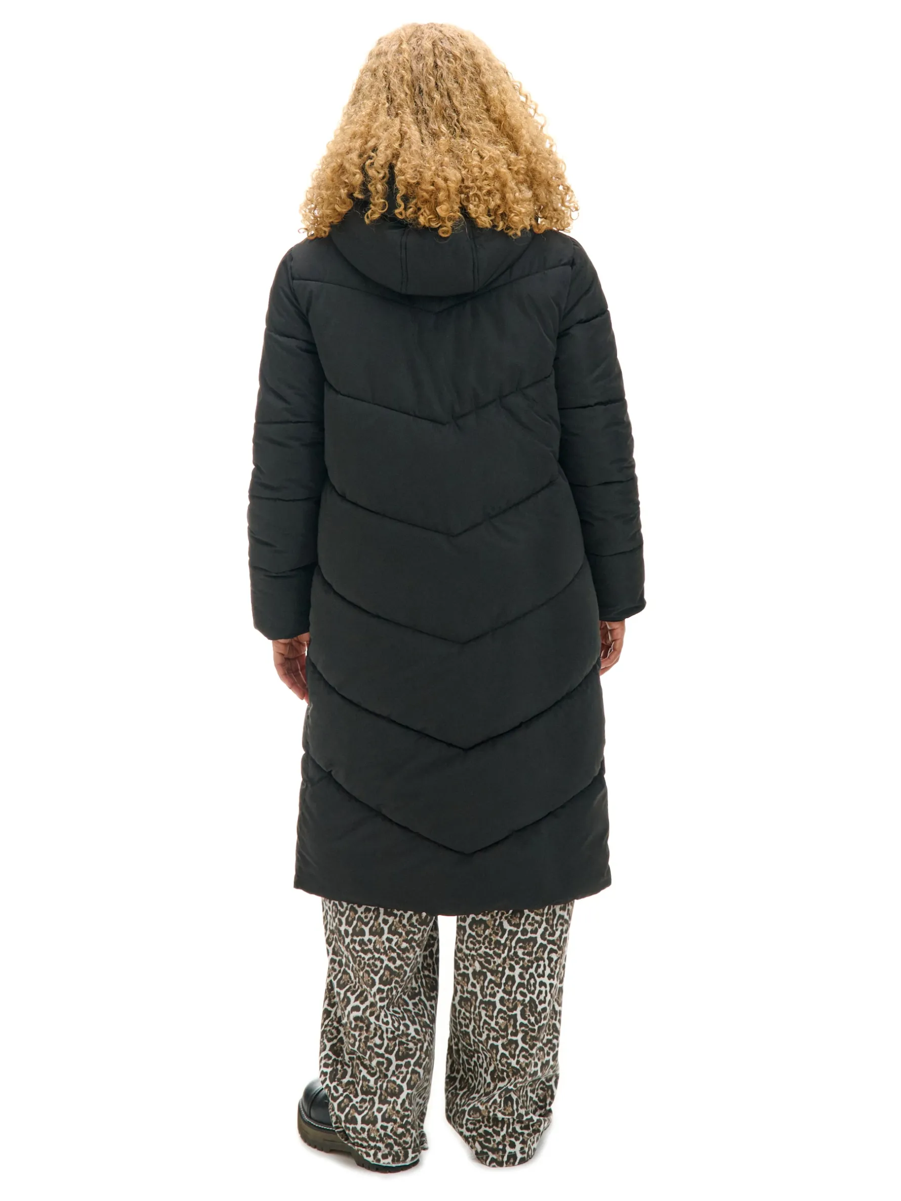 Cropp Kurtki, Płaszcze*płaszcz z kapturem czarny