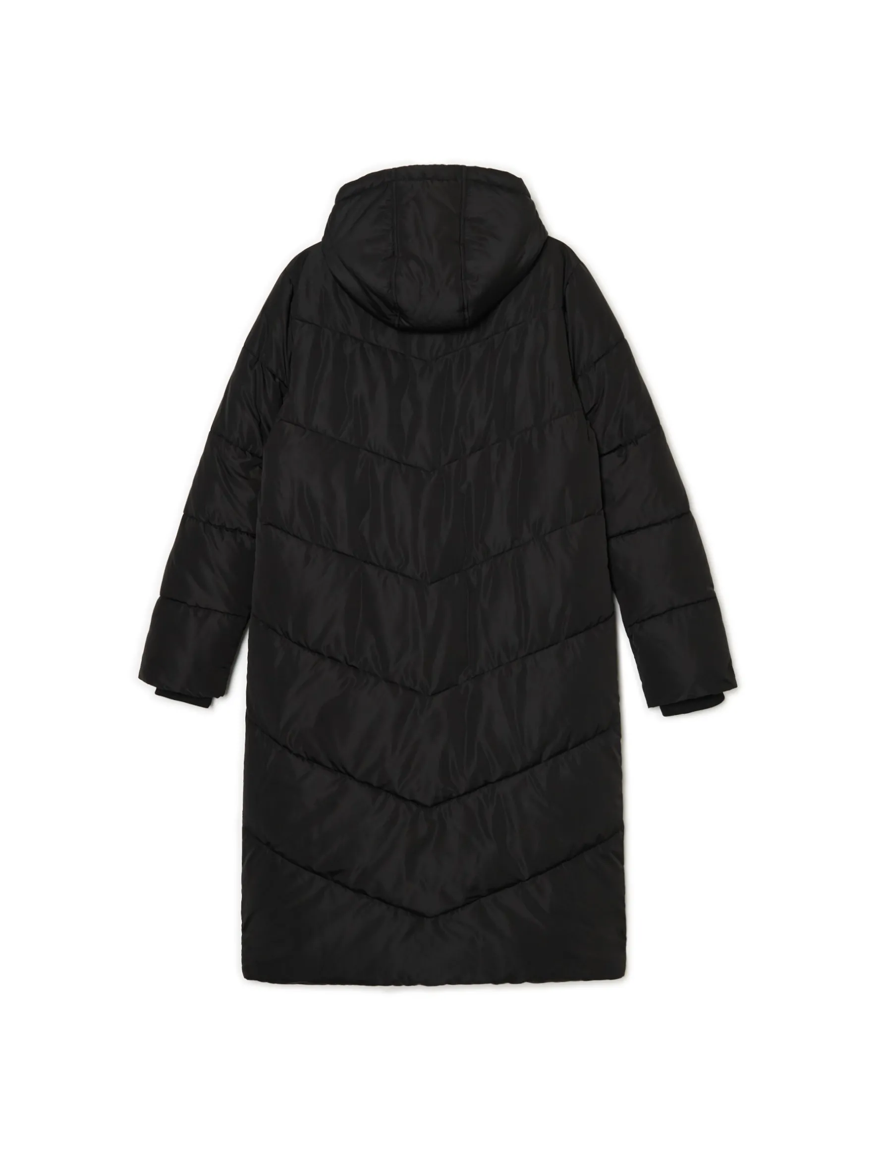 Cropp Kurtki, Płaszcze*płaszcz z kapturem czarny