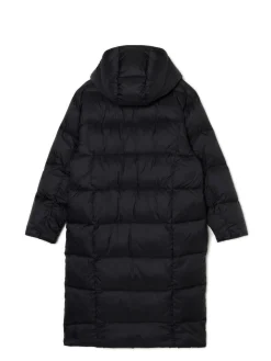 Cropp Kurtki, Płaszcze*pikowany płaszcz z kapturem czarny