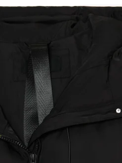 Cropp Kurtki, Płaszcze*pikowany płaszcz z kapturem czarny