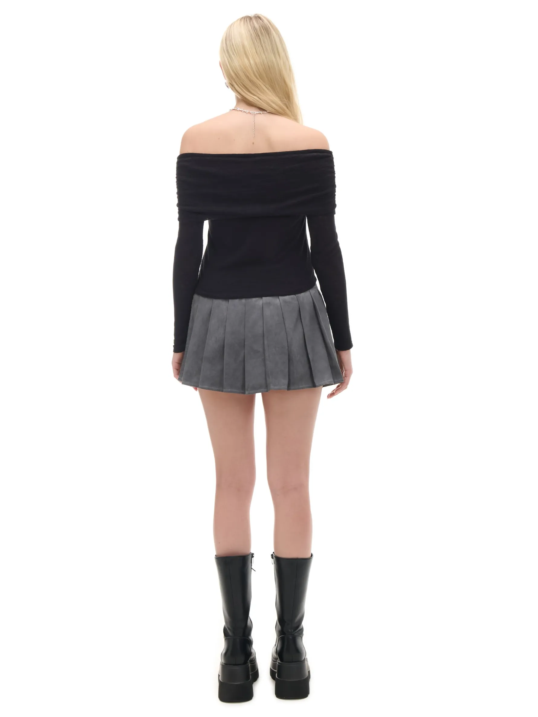 Cropp Swetry*sweter typu carmen czarny