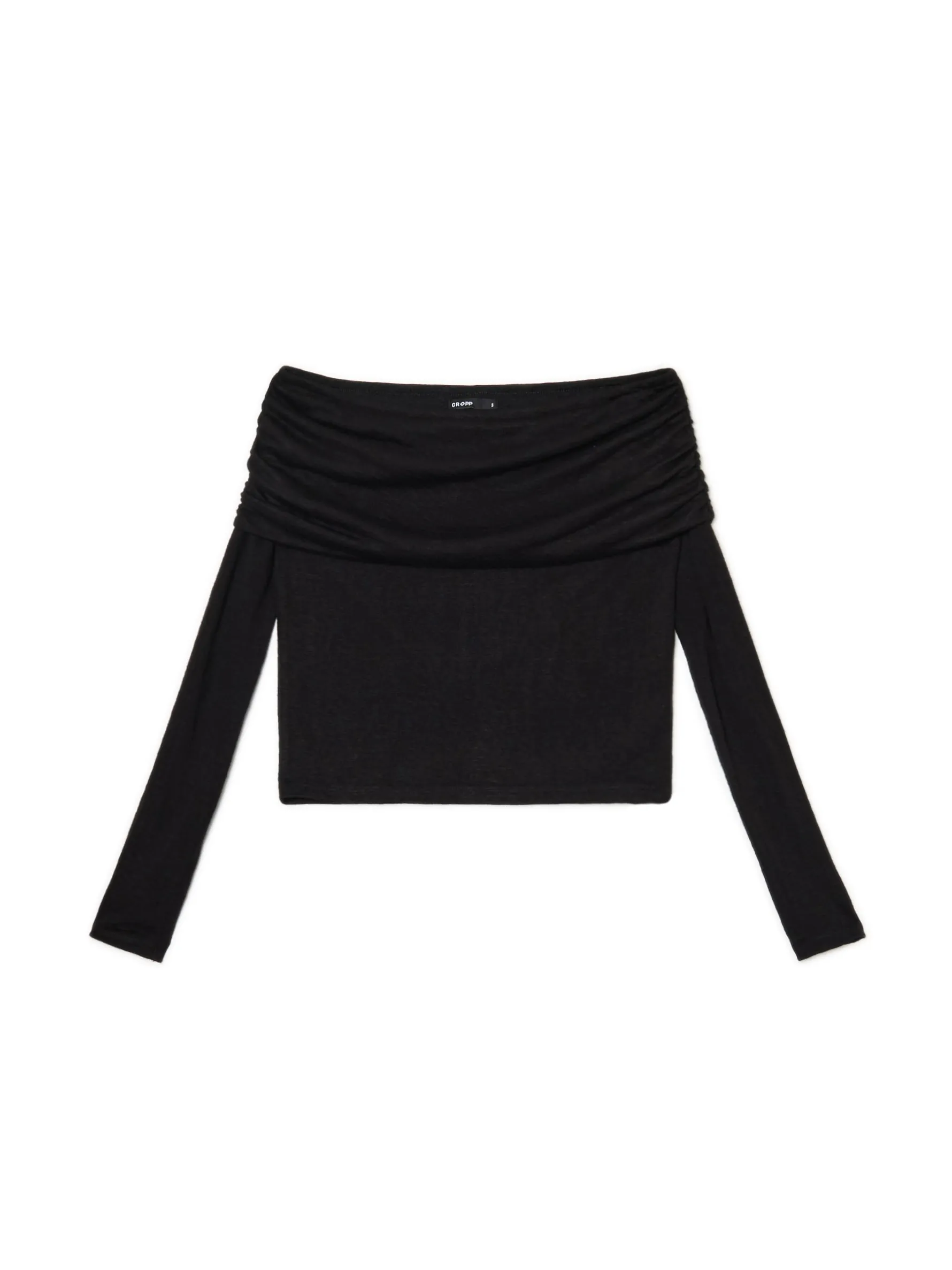 Cropp Swetry*sweter typu carmen czarny