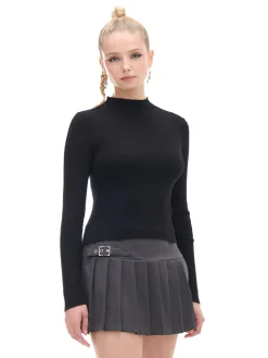 Cropp Swetry*sweter z półgolfem czarny