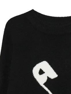 Cropp Swetry*sweter ze agrafką czarny