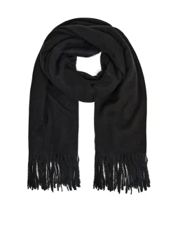 Cropp Szaliki*szalik z frędzlami czarny