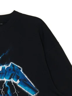 Cropp Koszulki*T-shirt Metallica czarny