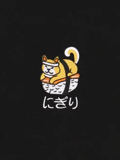 Cropp Koszulki*t-shirt z haftem czarny