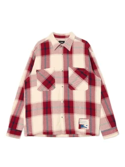 Cropp Koszule*Czerwona koszula w kratę czerwony