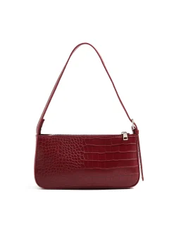 Cropp Torby, Plecaki*Czerwona torebka z imitacji skóry czerwony