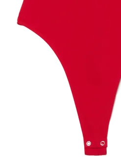 Cropp Koszulki, Topy*Czerwone body czerwony