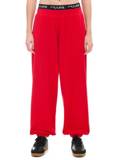 Cropp Spodnie*Czerwone dresowe joggery czerwony