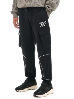 Cropp Spodnie*Dresowe joggery comfort czarny