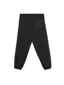 Cropp Spodnie*Dresowe joggery comfort fit z lampasami czarny