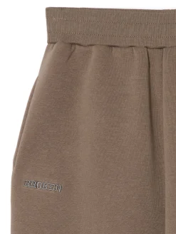 Cropp Spodnie*Dresowe joggery z nadrukiem szary