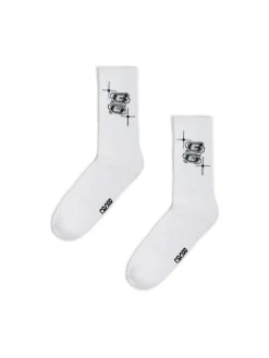 Cropp Skarpetki*Długie białe skarpety Baltic Games biały