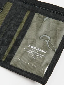 Cropp Portfele*Duży oliwkowy portfel zielony