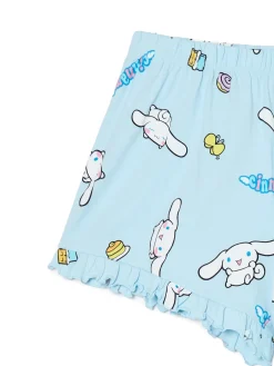 Cropp Piżamy*Dwuczęściowa krótka piżama Cinnamoroll różowy