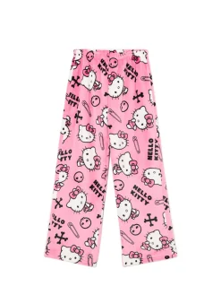 Cropp Cozy|Piżamy*Dwuczęściowa pluszowa piżama Hello Kitty różowy
