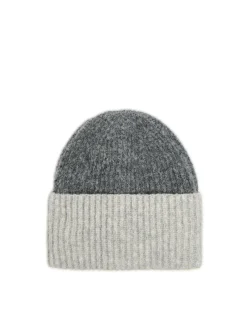 Cropp Czapki*Dwukolorowa czapka beanie szary