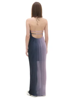 Cropp Sukienki, Kombinezony*Dwukolorowa sukienka maxi zielony