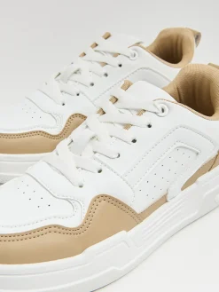 Cropp Sneakersy*Dwukolorowe sneakersy beżowy