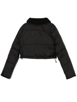 Cropp Kurtki, Płaszcze*Dwustronna czarna kurtka puffer czarny
