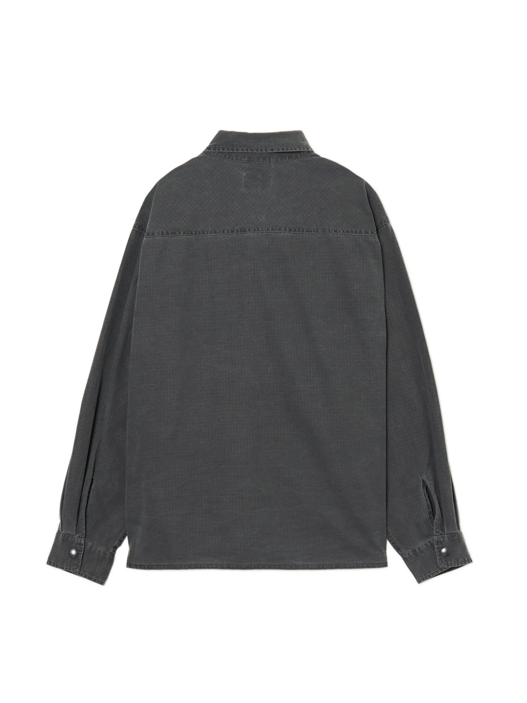 Cropp Koszule*Gładka koszula z efektem sprania czarny