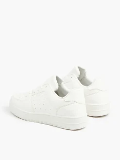 Cropp Sneakersy*Gładkie białe sneakersy biały