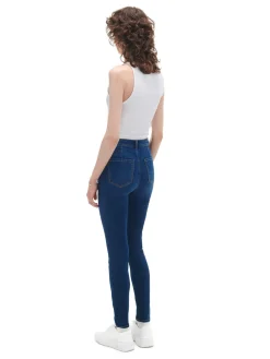 Cropp Jeansy*Granatowe jeansy skinny granatowy