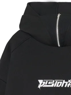 Cropp Bluzy*Gruba bluza z kapturem czarny