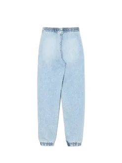 Cropp Jeansy*Jasne jeansowe joggery błękitny