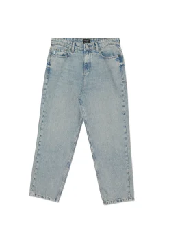 Cropp Jeansy*Jasne jeansy loose niebieski
