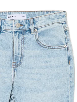 Cropp Jeansy*Jasne jeansy skinny flare niebieski