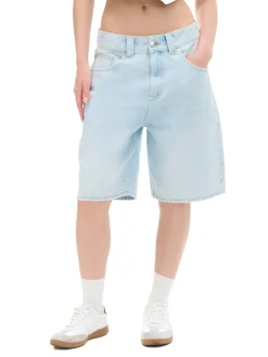 Cropp Sety*Jasne szorty denim bermudy niebieski