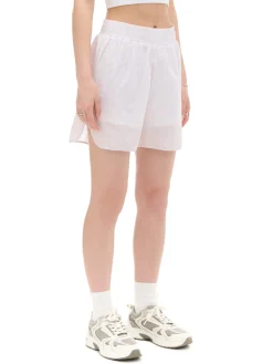 Cropp Sety*Jasne szorty w paski beżowy