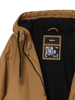 Cropp Kurtki Zimowe|Kurtki, Płaszcze*Jasno płaszcz z kapturem brązowy