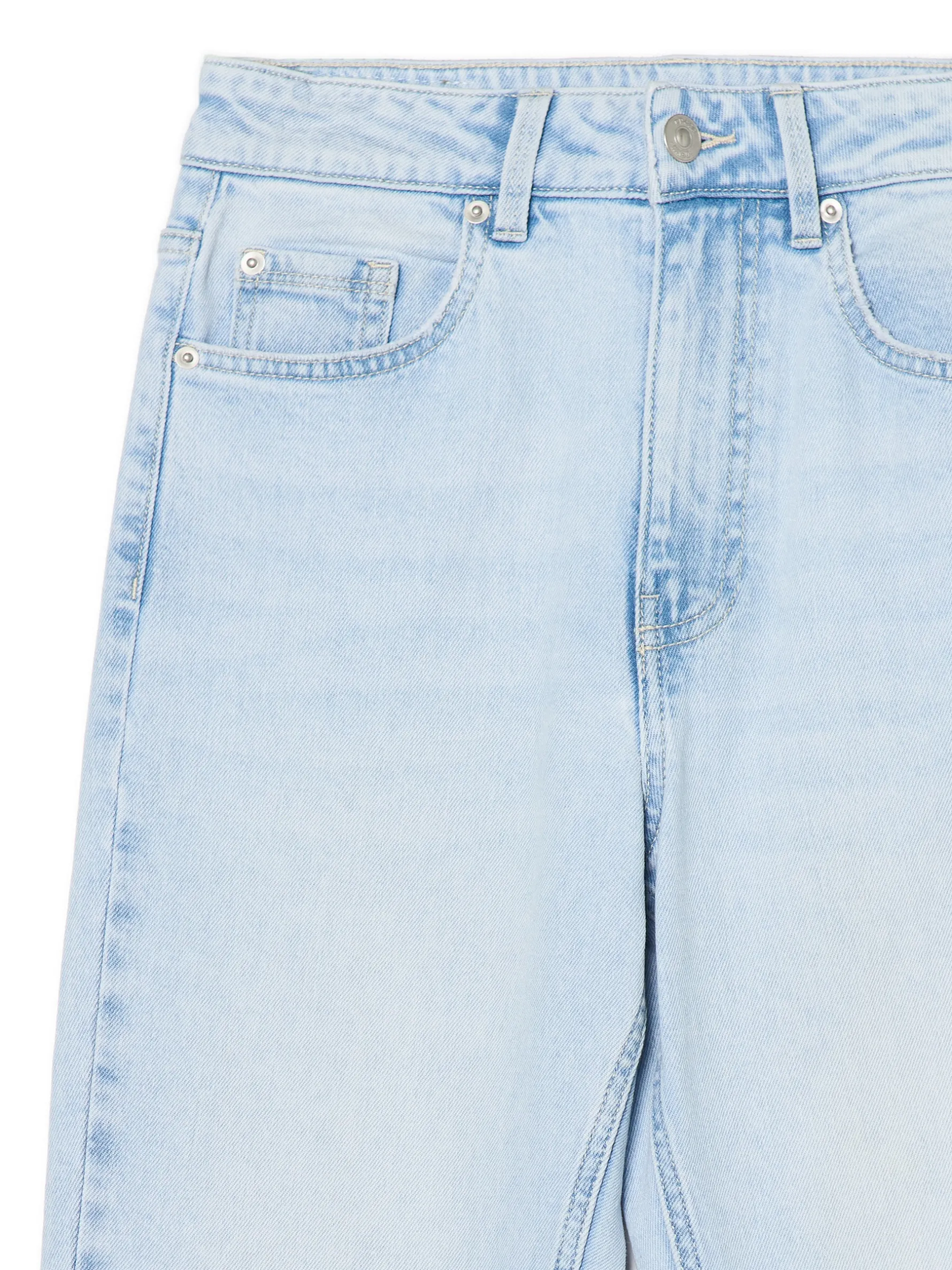 Cropp Jeansy*Jasnoe jeansy mom slim TALL niebieski