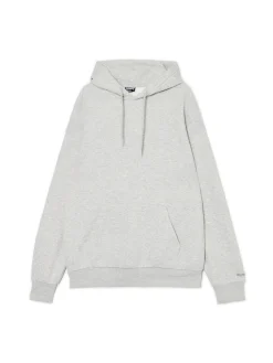 Cropp Bluzy|Sety*Jasnoszara bluza regular z kapturem jasnyszary