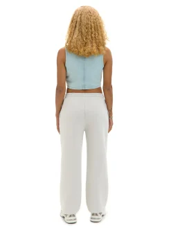 Cropp Spodnie*Jasnoszare dresowe joggery jasnyszary